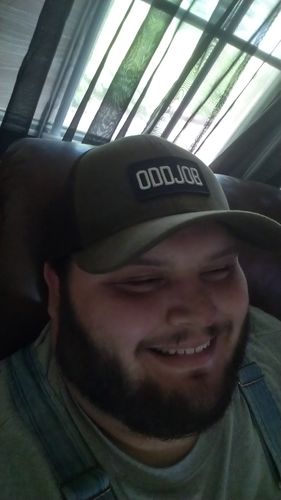 Customer photo review of Big Green Trucker Hat