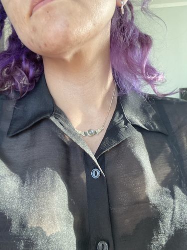 Customer photo review of Collar Fases Very Moon Caleidoscopio