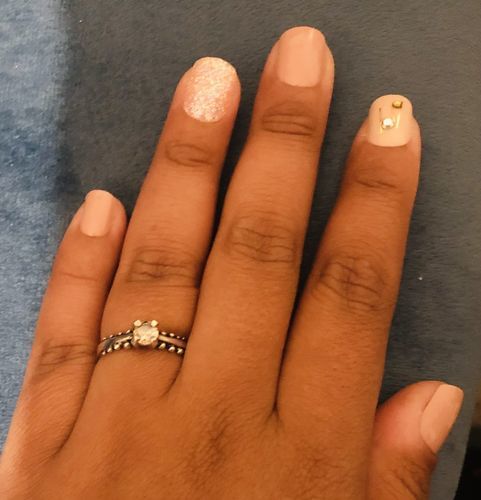Customer photo review of Anillo Flo Pituco / Piedra a elección