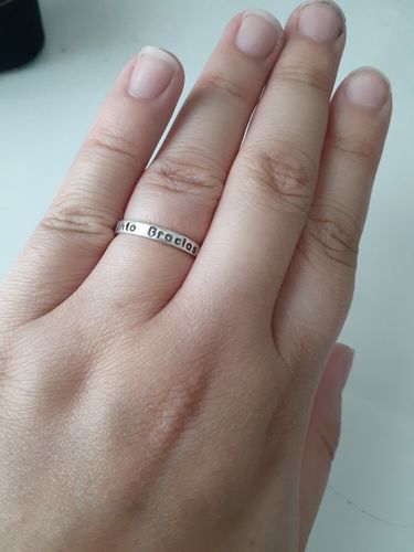 Customer photo review of Anillo Hoponopono