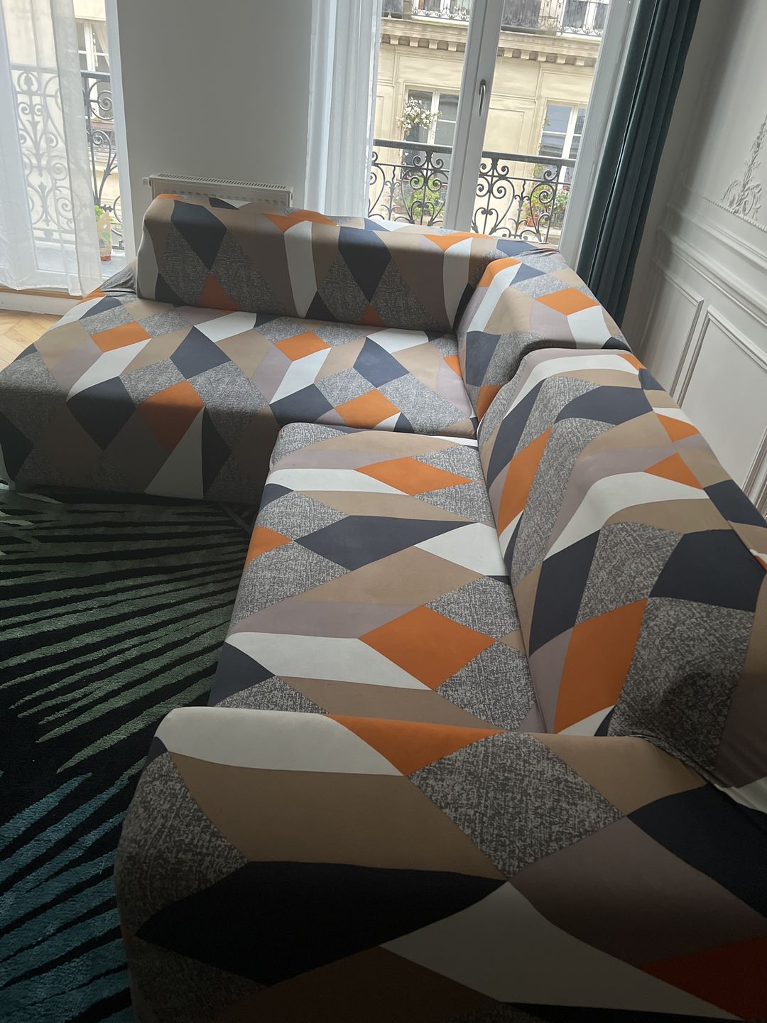 Customer photo review of Modern - Housses Extensibles de Fauteuil et Canapé