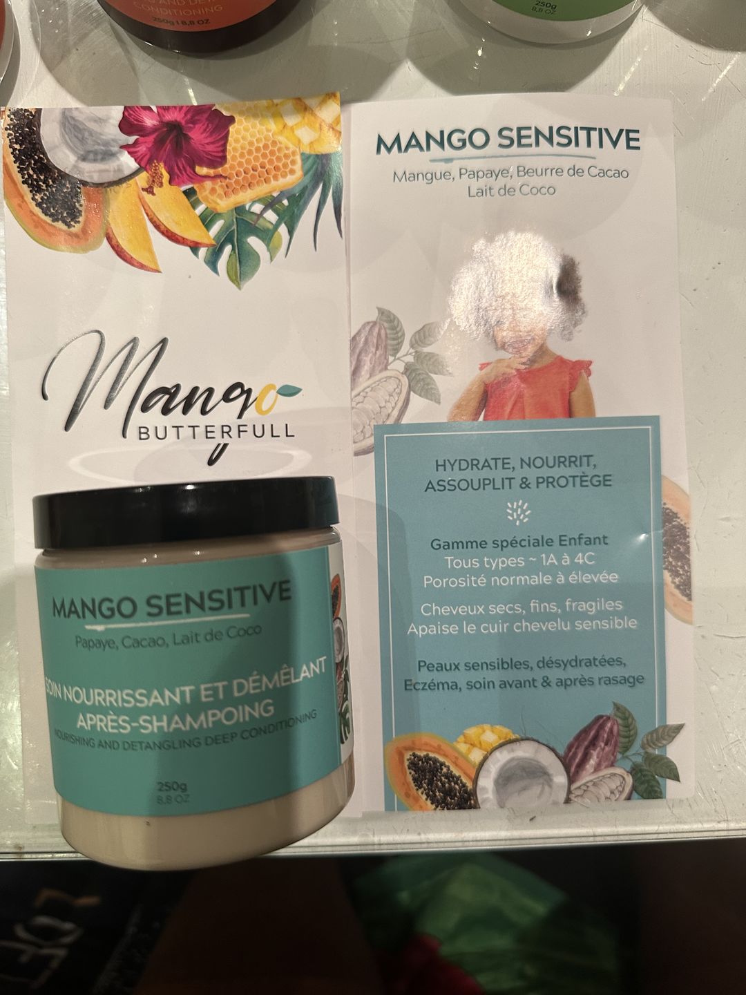 Customer photo review of Soin nourrissant et démêlant après-shampoing