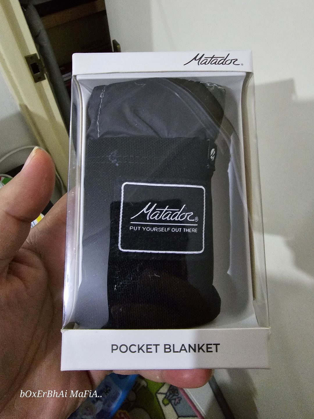 Customer photo review of Pocket Blanket™ 4.0 - 160 x 110cm