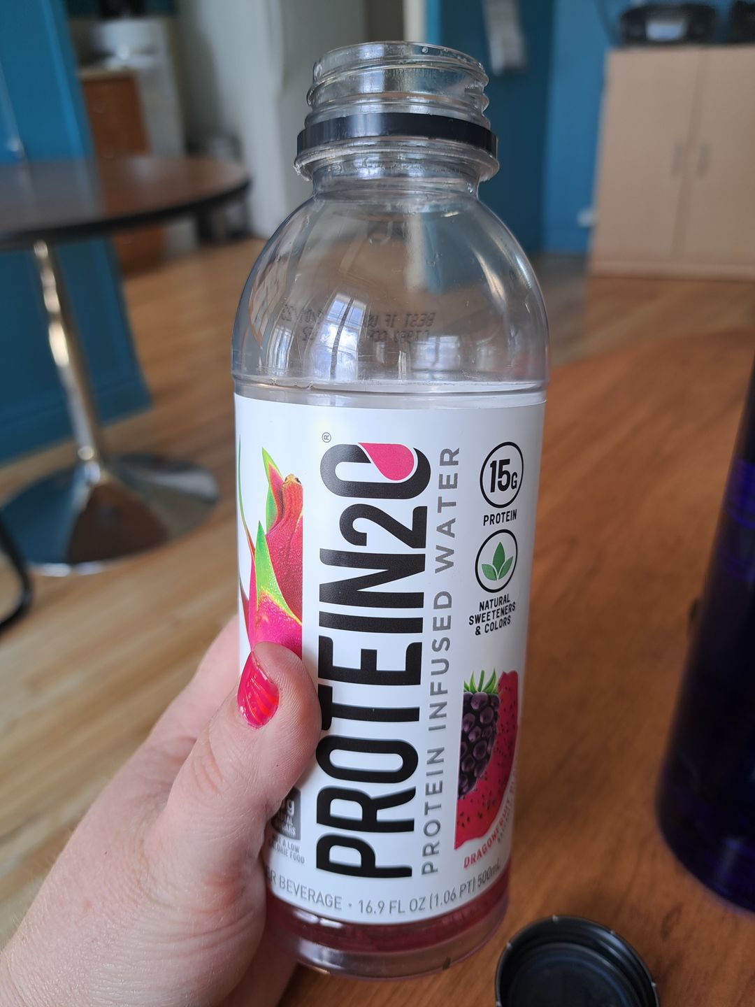 Customer photo review of Protein2o - Eau infusée de protéines + Energy (500ml)