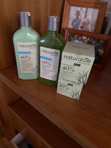 Customer photo review of Set Naturaloe Crema día 50ml + Crema de noche 50ml + Gel de Piel 50ml