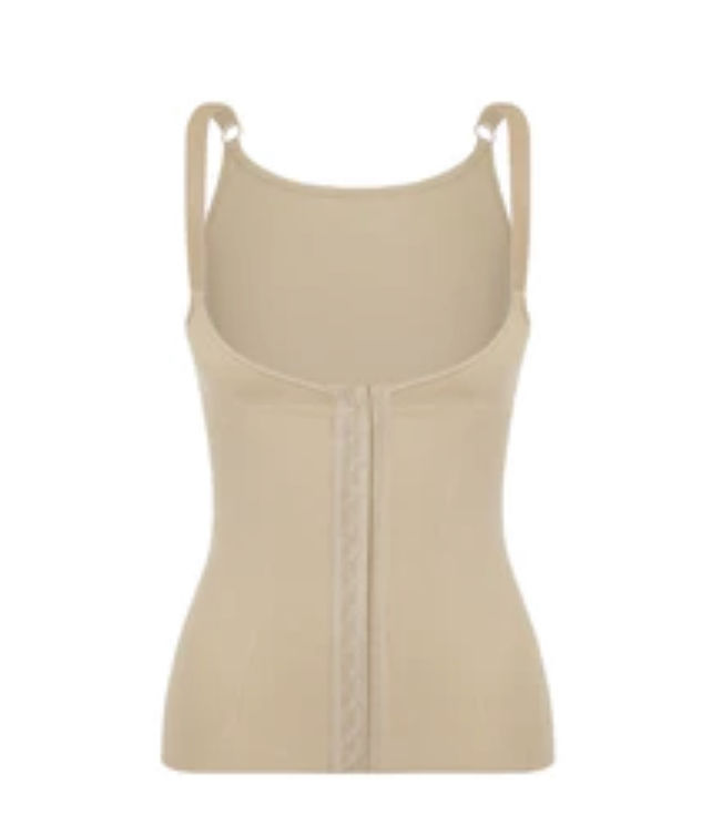Customer photo review of Microfiber Shoulder Straps Back Support Waist and Abdomen Control Corset