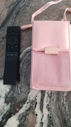 Sac Pour Femme Portable Pochette Téléphone Portable Femme LYJOW - Bandoulière Réglable Rose | Sacoche Sport Running Housse Portable Imperméable