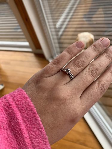 Customer photo review of Anillo Flo Pituco / Piedra a elección
