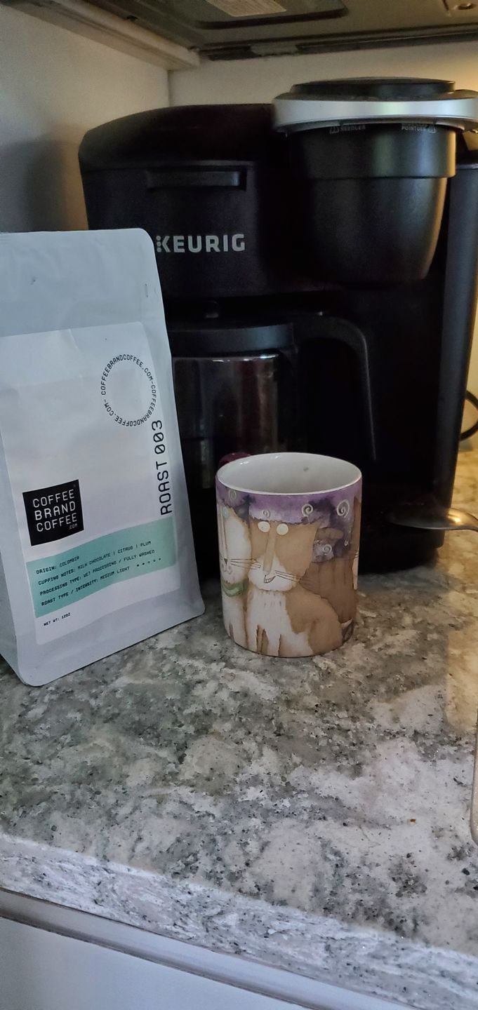 Customer photo review of Medium Roast Coffee