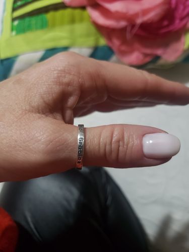 Customer photo review of Anillo Hoponopono