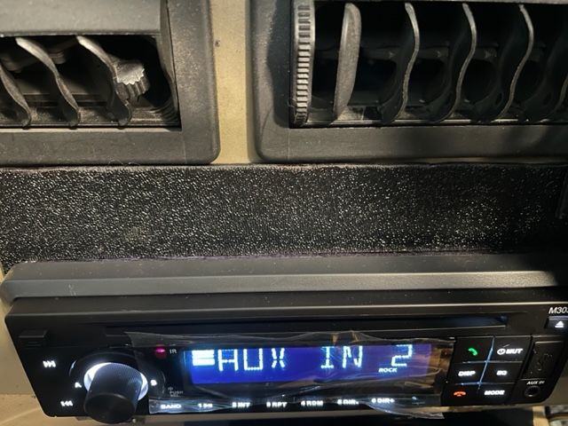 Customer photo review of Linear Series M3039 | Single DIN AM/FM & BT/DVD In-Dash Multi-Zone Receiver