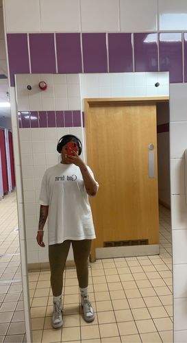 Customer photo review of God First Tee