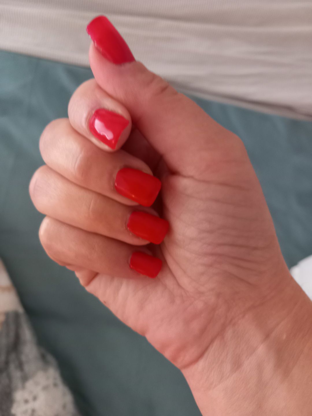 Customer photo review of Base Restructura - 10 ml Trasparente LCI