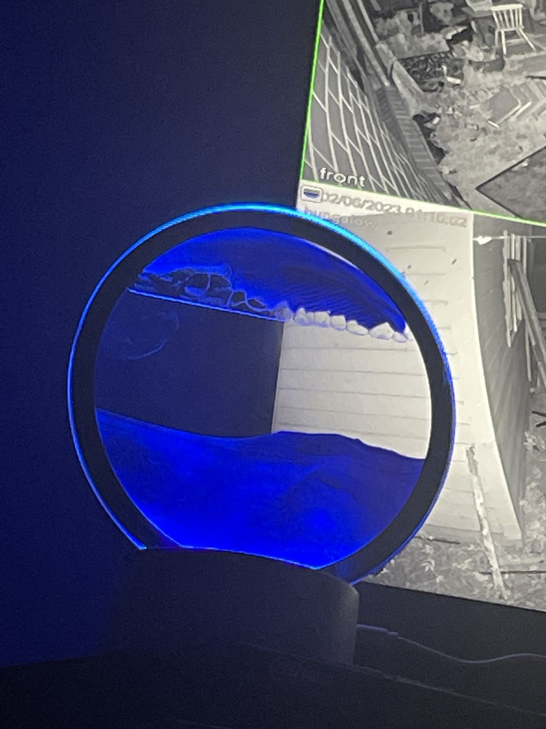 Customer photo review of Moving Sand Art Lamp