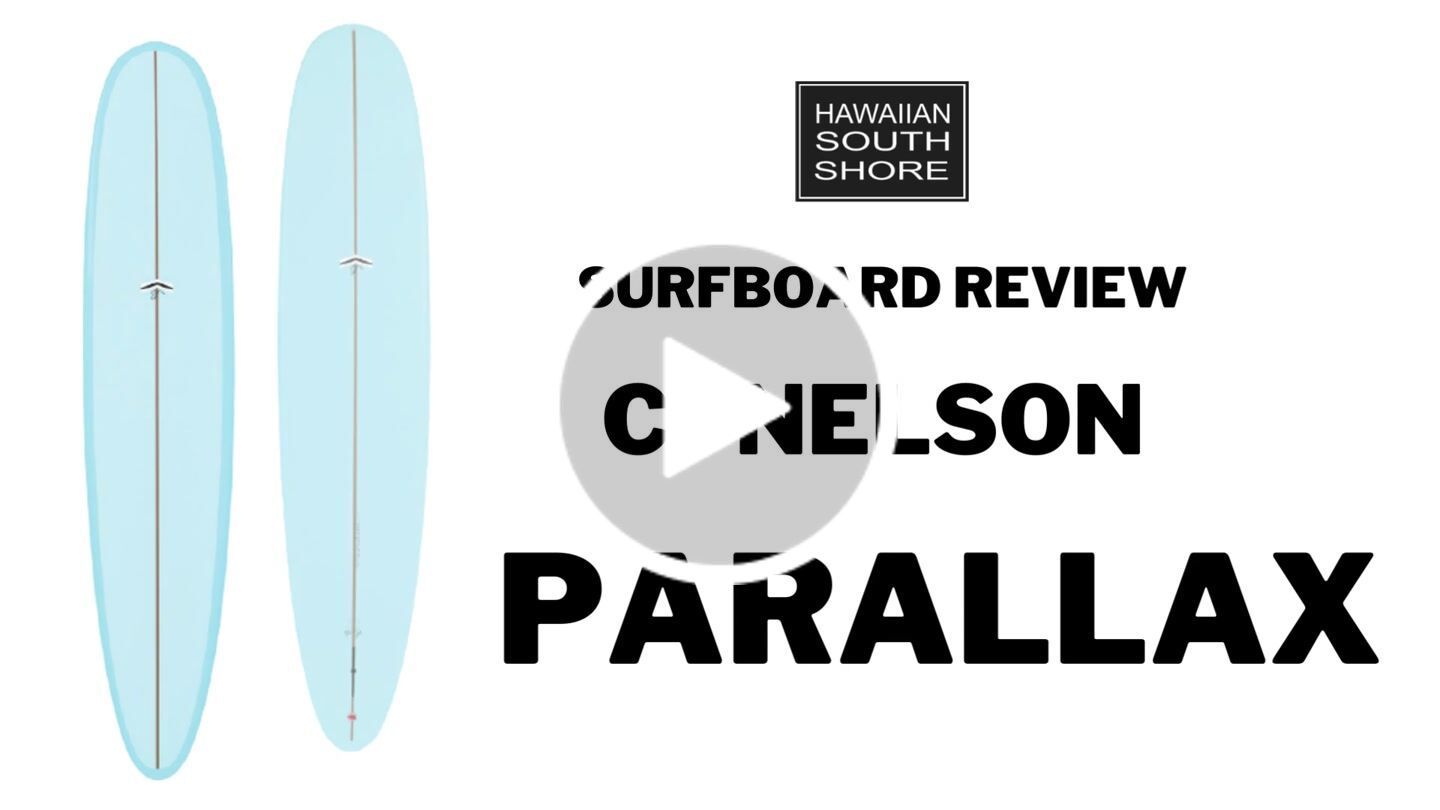 Customer video review of CJ Nelson PARALLAX PLUS 2+1 Fin (7'10-9'9) Thunderbolt Red