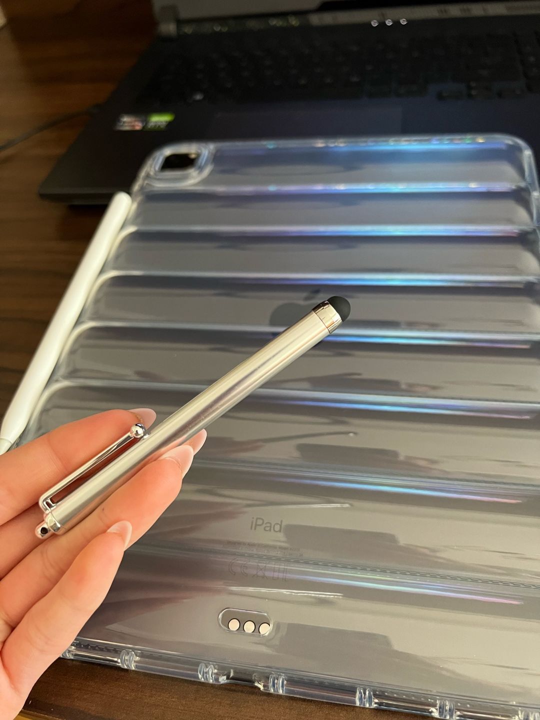 Customer photo review of iPad 3D Bubble Silicone Protective Case