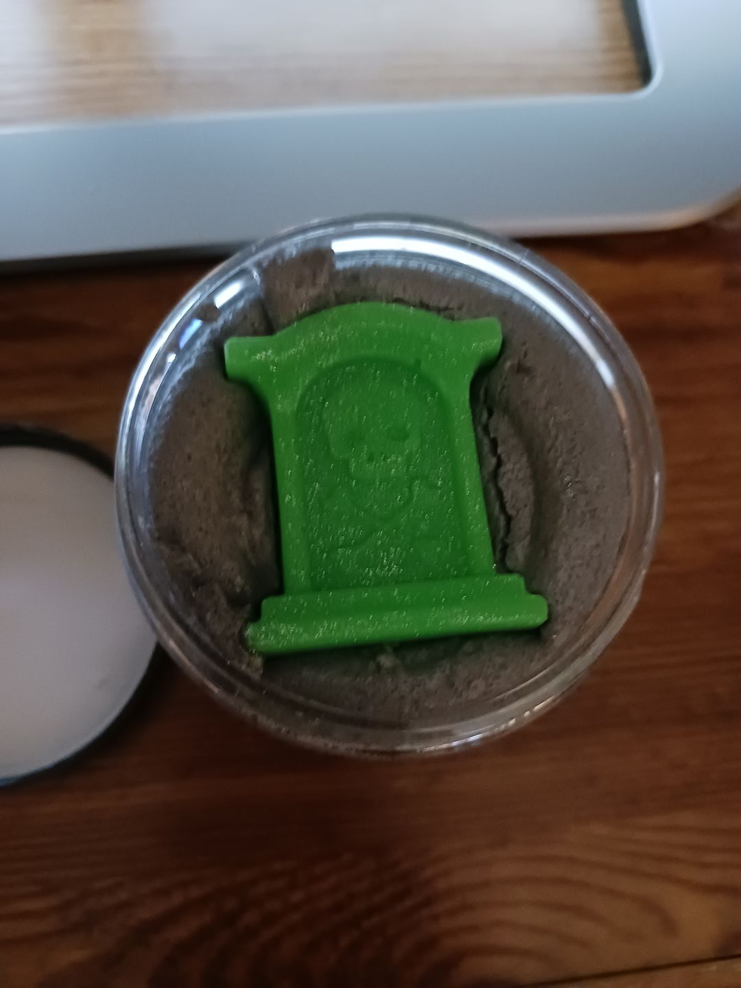 Customer photo review of Grave Digger Sugar Scrub (Wet Gravestone & Dirt)