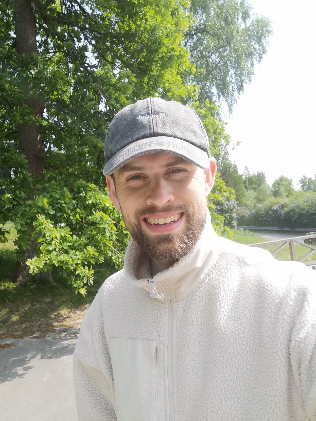 Customer photo review of Tired dad Vintage Hat