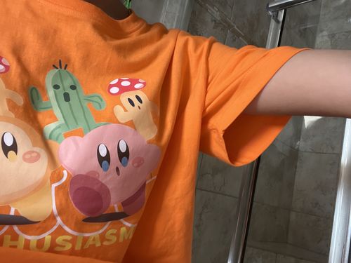 Customer photo review of Enthusiasm Kirby Oversized T-shirt