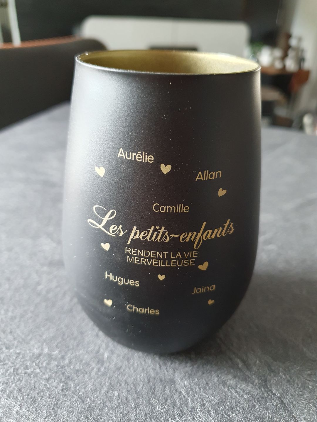 Customer photo review of Les petits-enfants - Grands-parents-Photophore