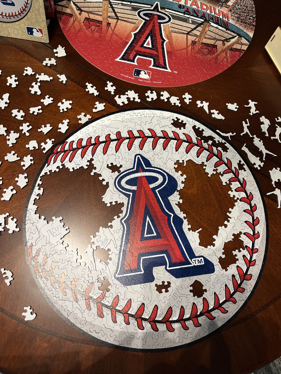 Customer photo review of Los Angeles Angels® - Official Wooden Puzzle