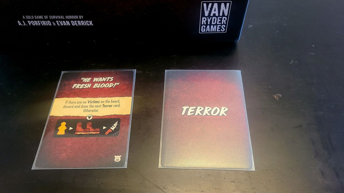 Customer photo review of Final Girl (Series 1 and 2) Card Sleeve Kit