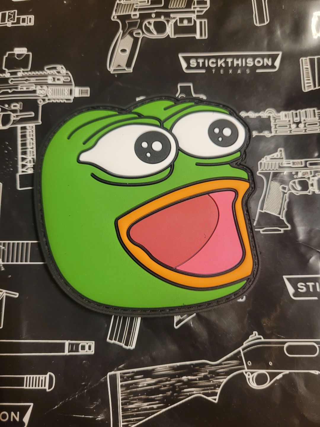 Customer photo review of Poggers Patch