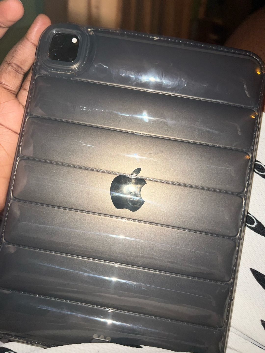 Customer photo review of iPad 3D Bubble Silicone Protective Case