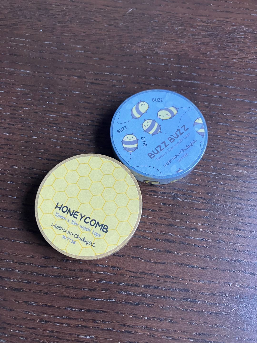 Customer photo review of Happy Bees Washi Tape (Set of 2)