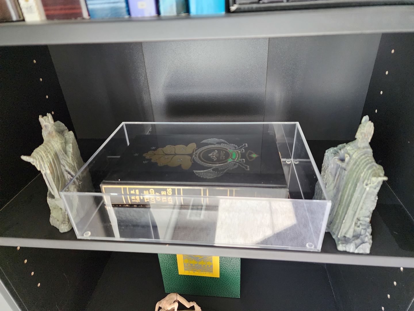Customer photo review of Acrylic Book Display Cases – Better Display Cases
