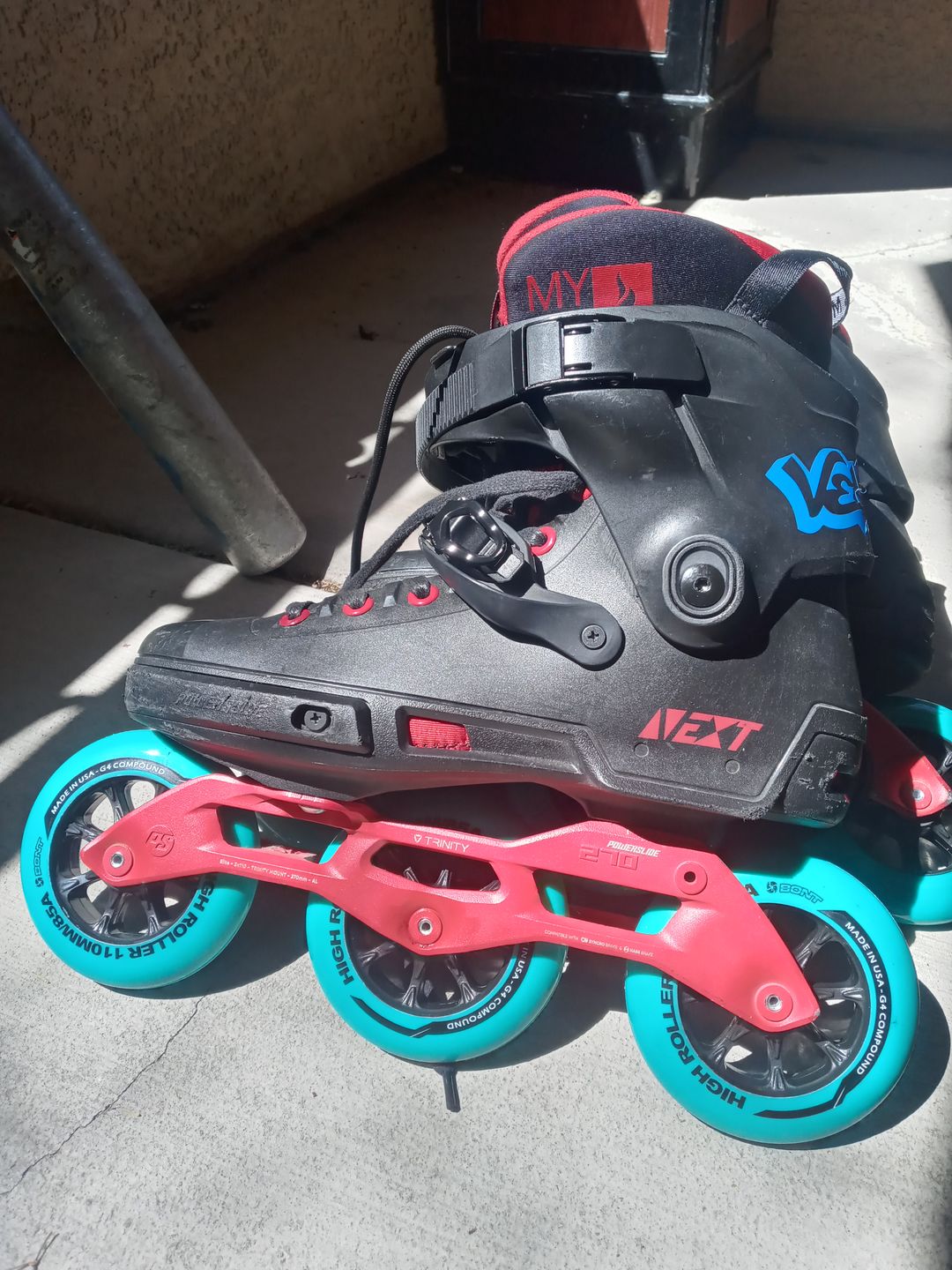 Customer photo review of Highroller Inline Speed Skating Wheels