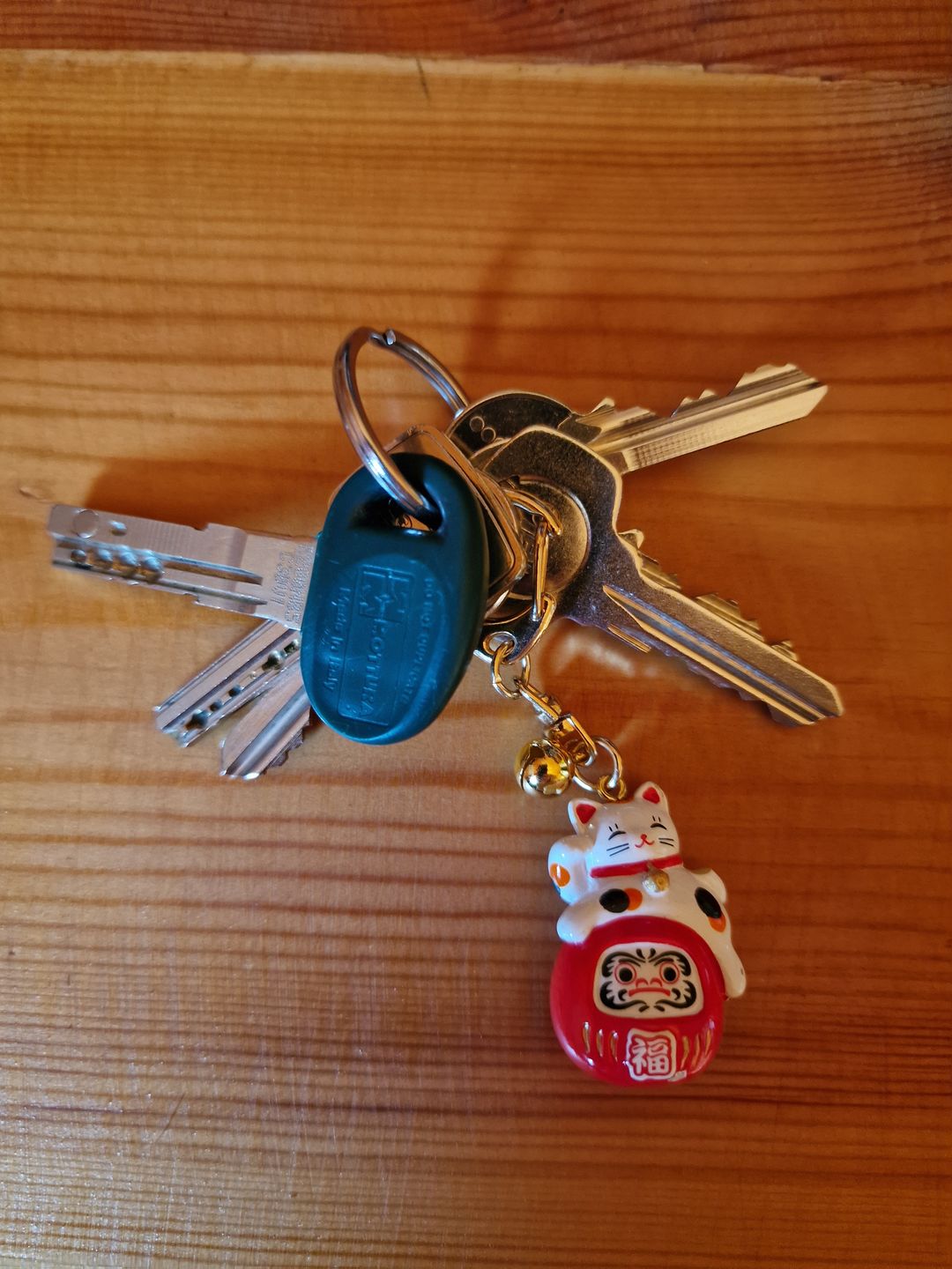 Customer photo review of Omamori Chat Porte-Bonheur