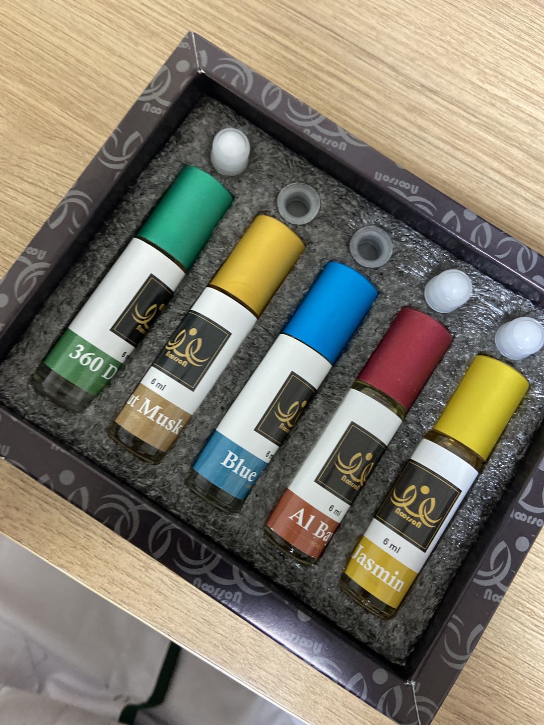 Customer photo review of Silver Combo (05 x 06Ml : Pack of 05)
