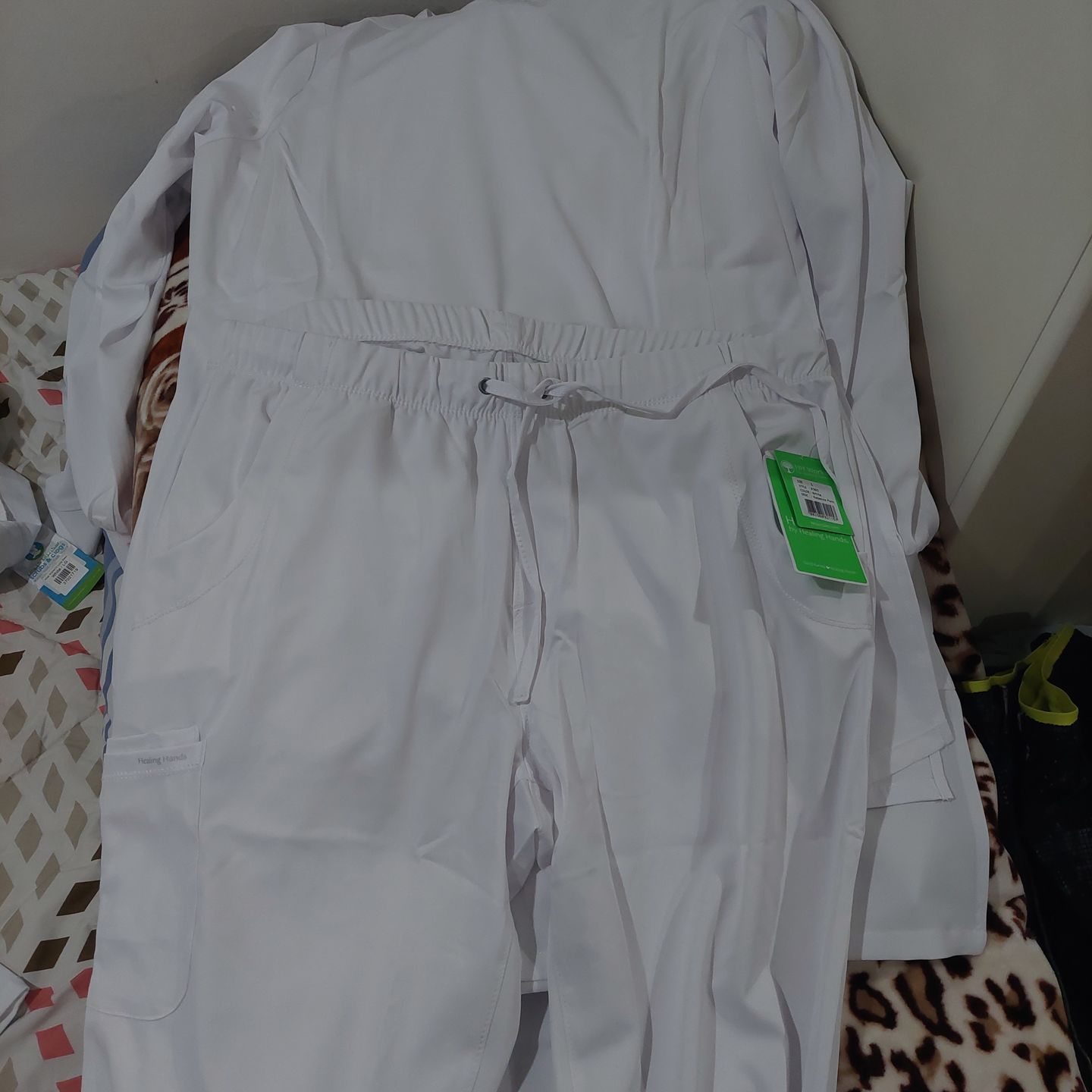 Customer photo review of H.H Works - Fatima & Rebecca Women's Scrub Set