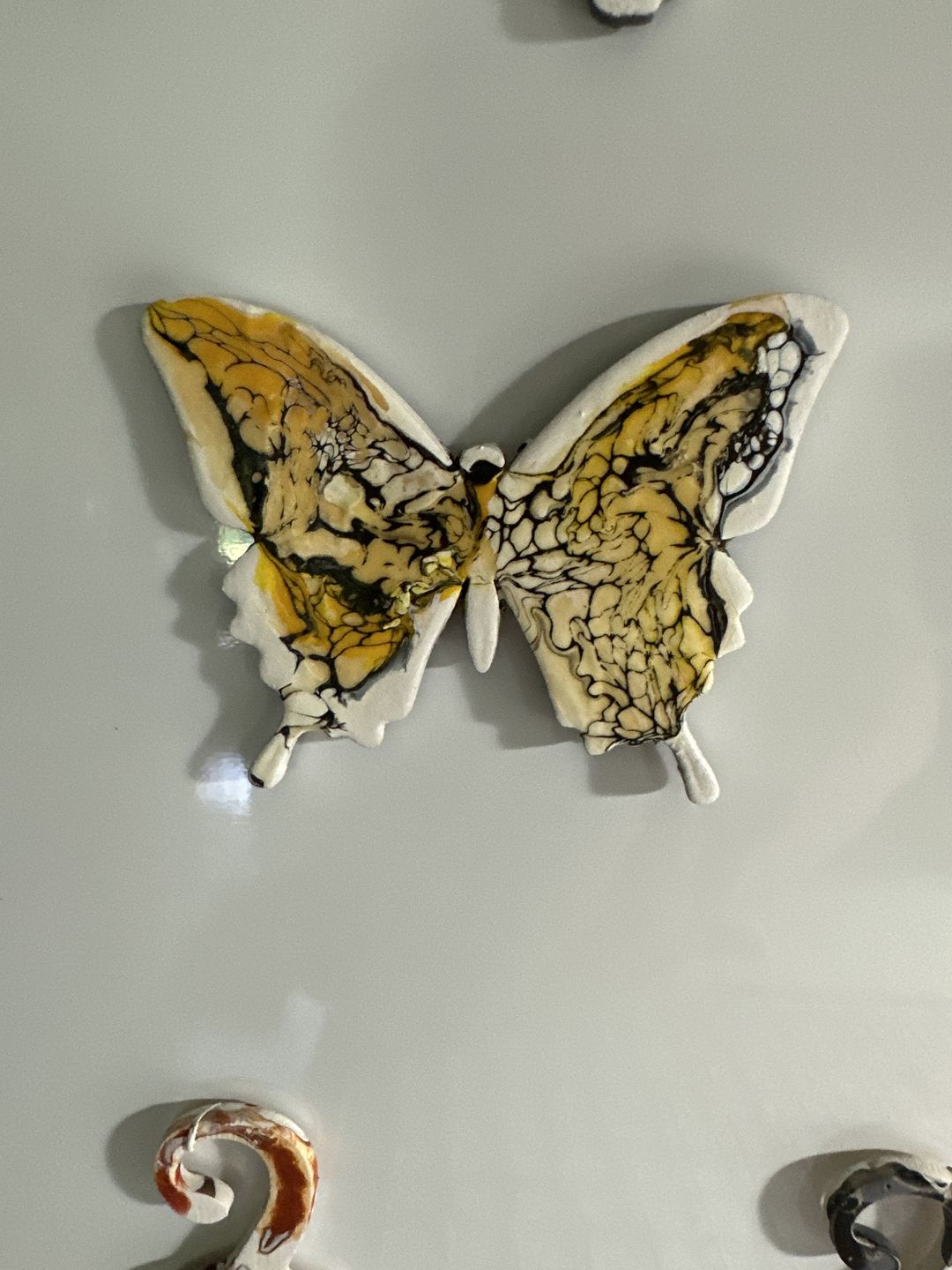 Customer photo review of Unfinished Wood Butterfly | Insect | Animal | Wildlife | Craft Cutout | up to 24" DIY