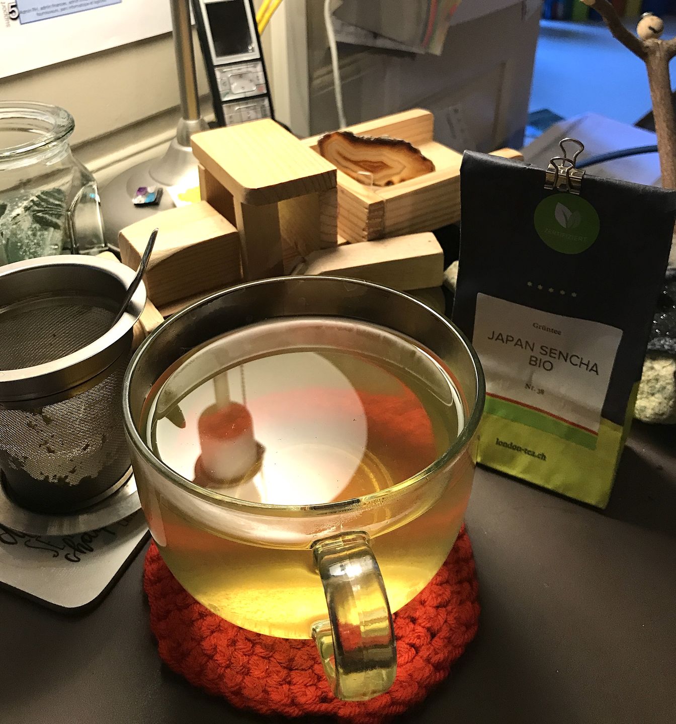 Customer photo review of Japan Sencha Bio
