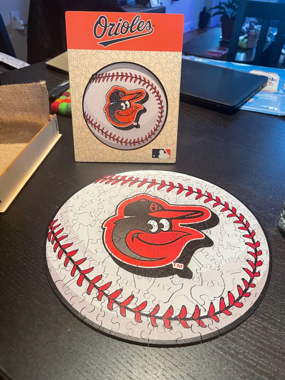 Customer photo review of Baltimore Orioles® - Official Wooden Puzzle