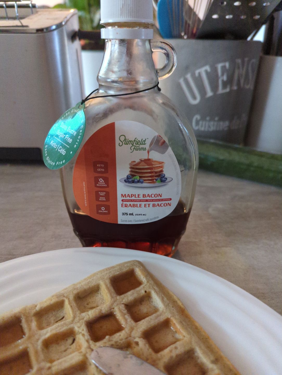 Customer photo review of Slimfield Farms - Sirop d'érable sans sucre 375mL