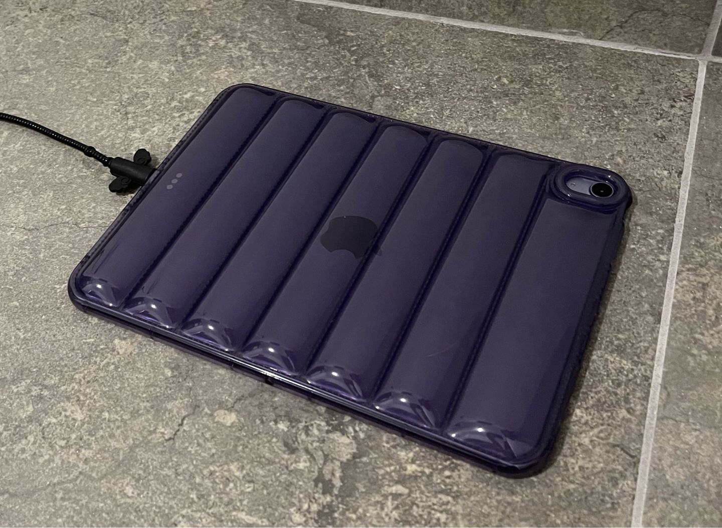 Customer photo review of iPad 3D Bubble Silicone Protective Case