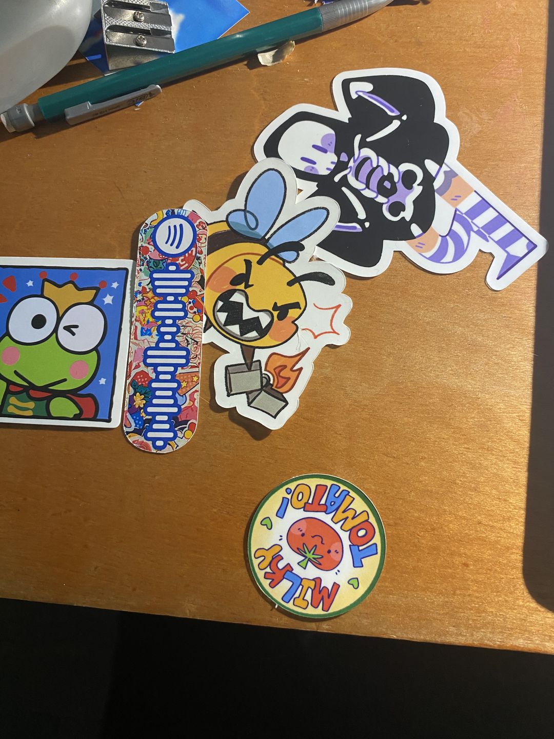 Customer photo review of Sticker Mystery Packs!