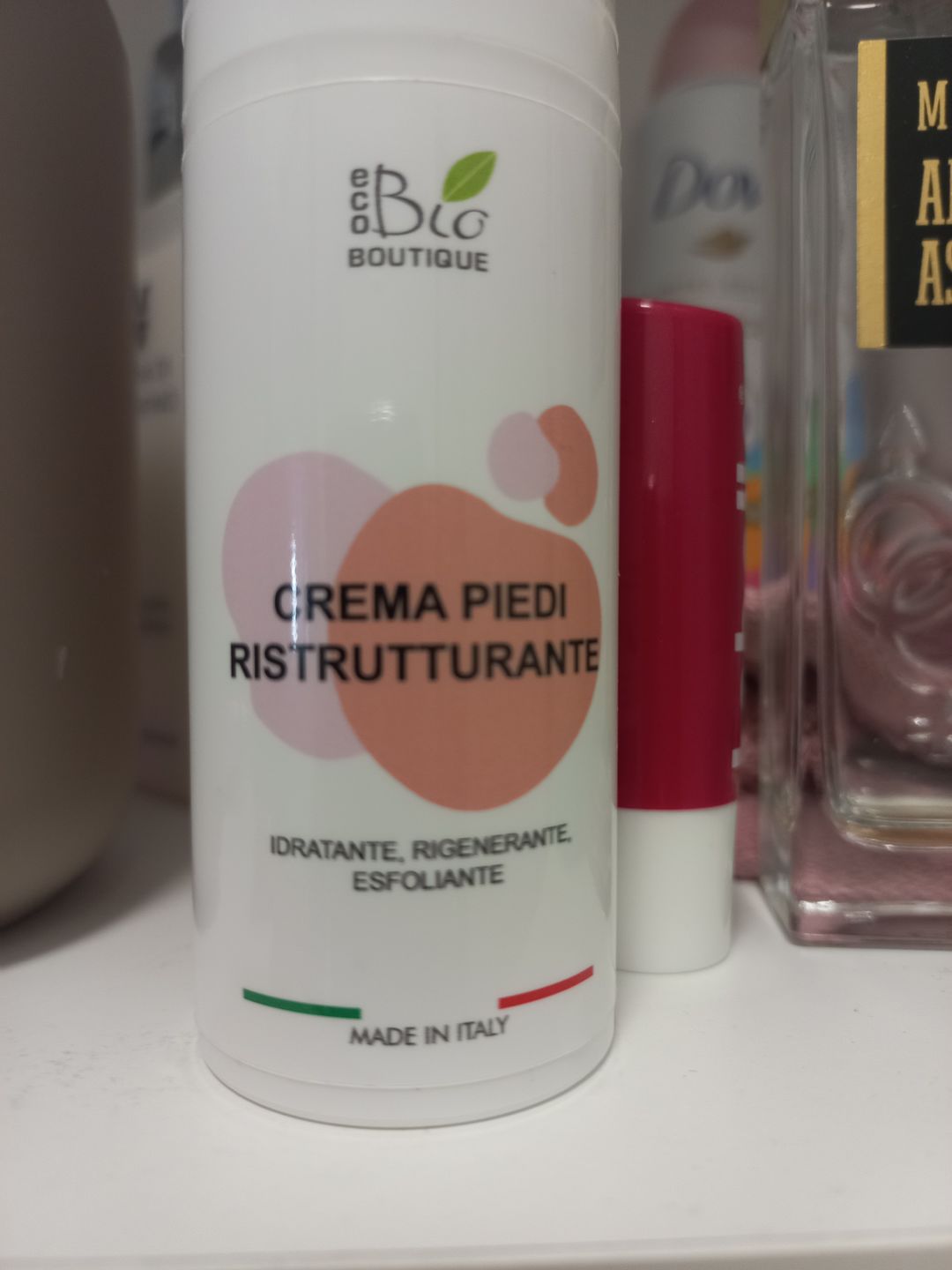 Customer photo review of Crema Piedi Ristrutturante