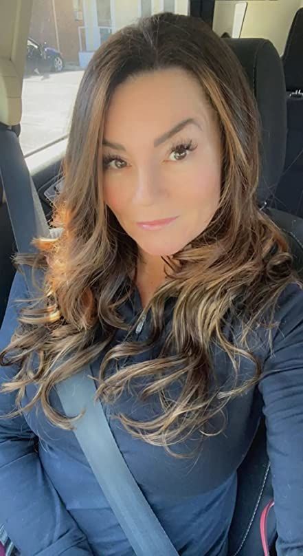 Customer photo review of Injection Tape In Virgin Hair Extensions Balayage Brown With Blonde #4/27/4