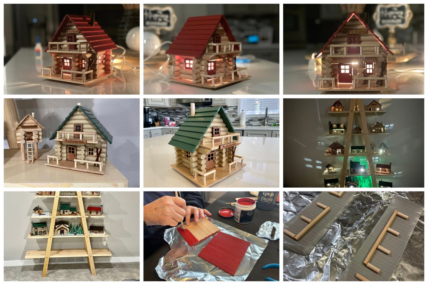 Customer photo review of Alpine Ski Chalet
