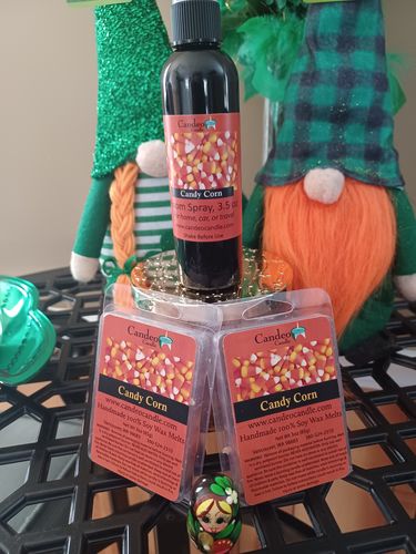 Customer photo review of Candy Corn, 3.5 oz Room Spray