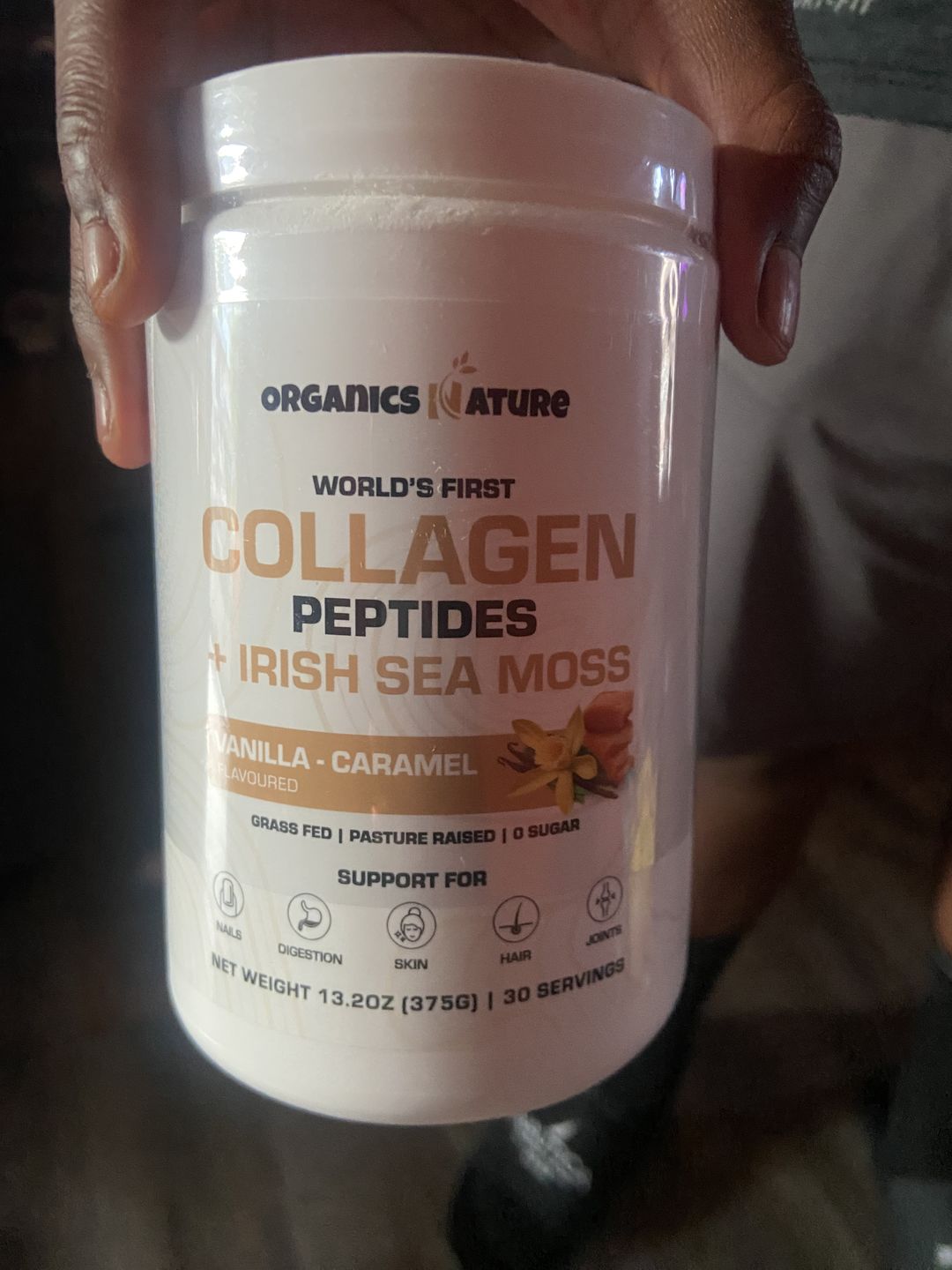 Customer photo review of Collagen Sea Moss Flavor Mix and Match Bundle