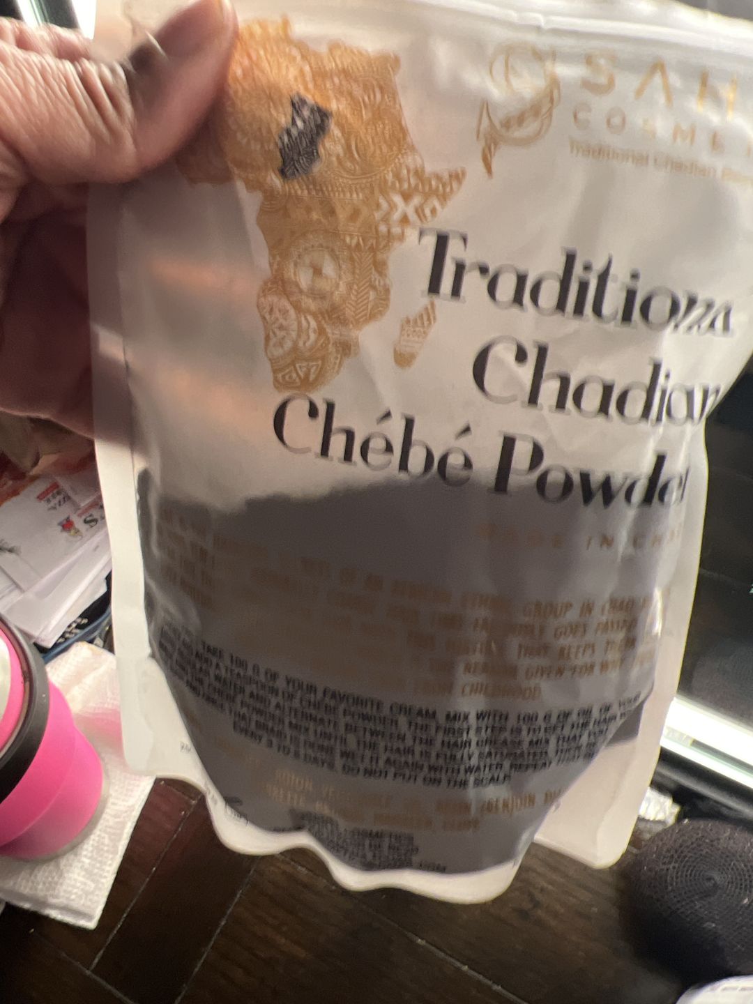 Customer photo review of Chébé powder 250 g