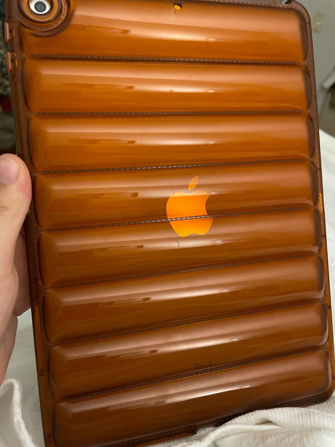 Customer photo review of iPad 3D Bubble Silicone Protective Case