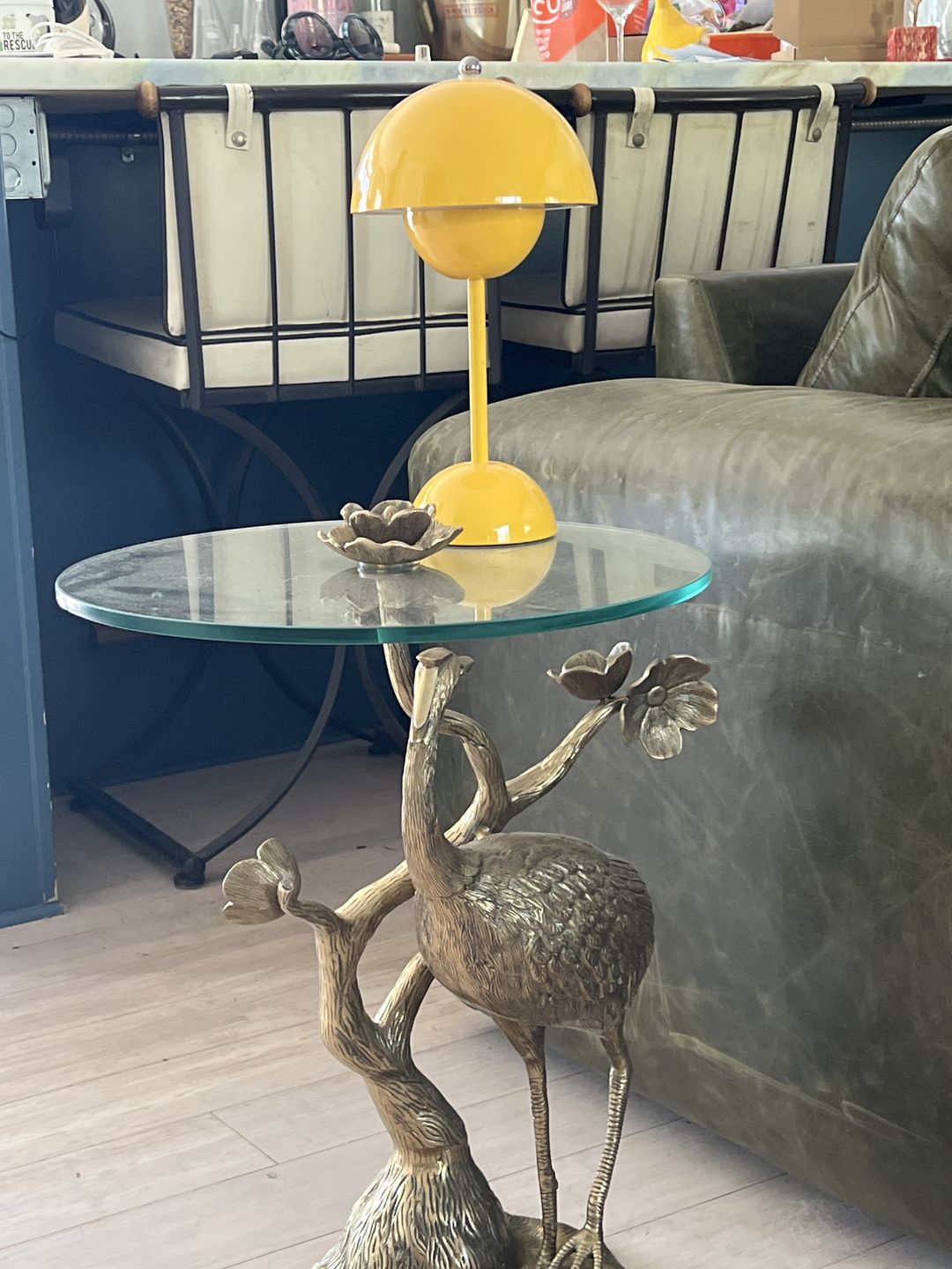 Customer photo review of Brulee Modern Table Lamp