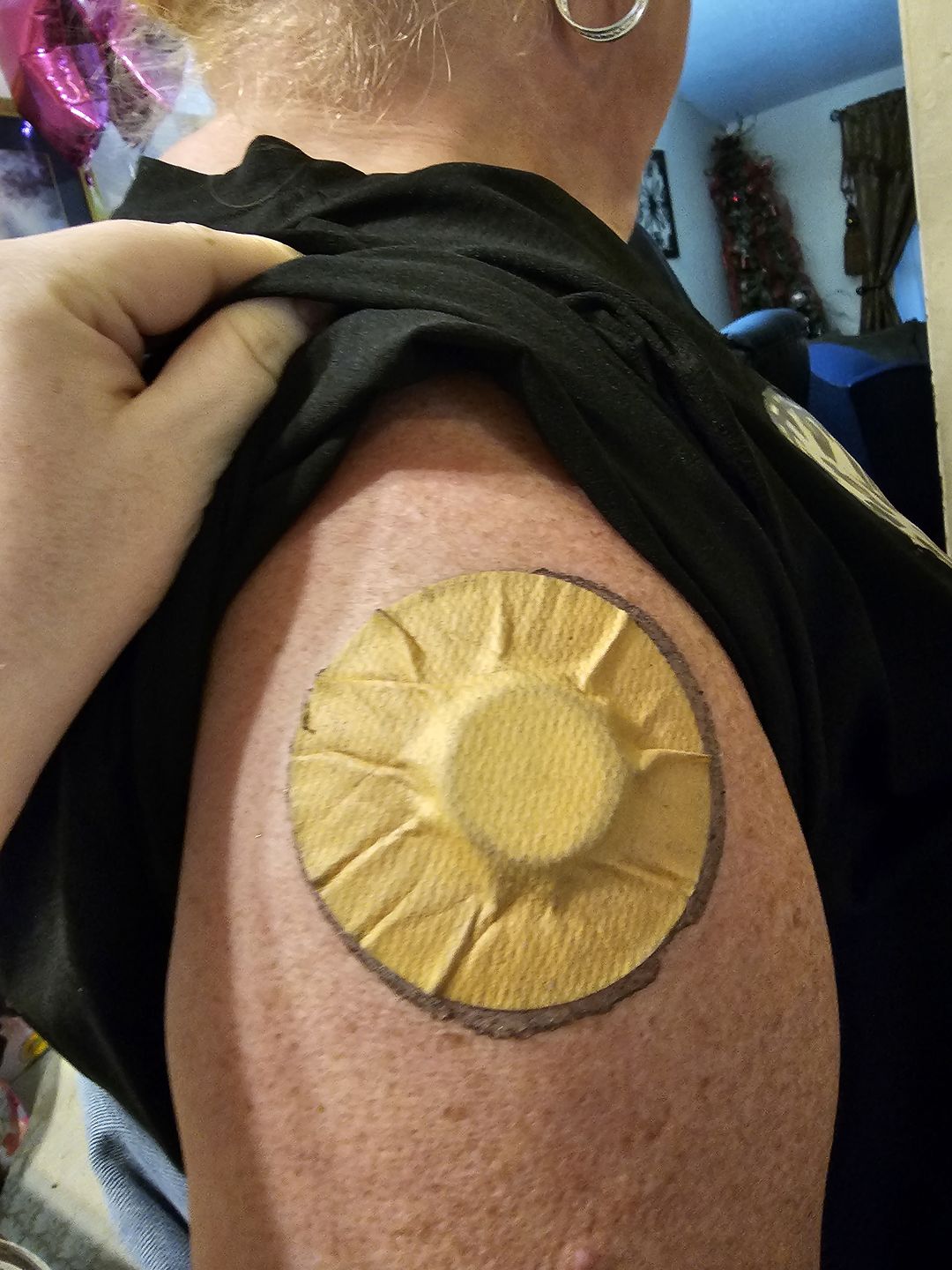 Customer photo review of Skin Grip Original - Freestyle Libre Adhesive Patches