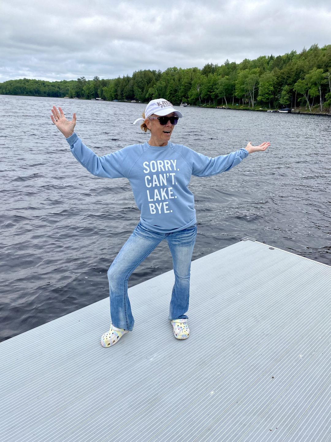 Customer photo review of Sorry Can't Lake Bye